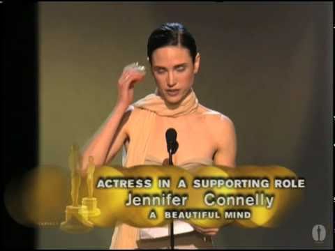 Jennifer Connelly Wins Supporting Actress: 2002 Oscars