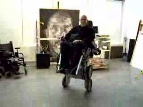THE INCREDIBLE WHEELPOWER OF CHUCK CLOSE
