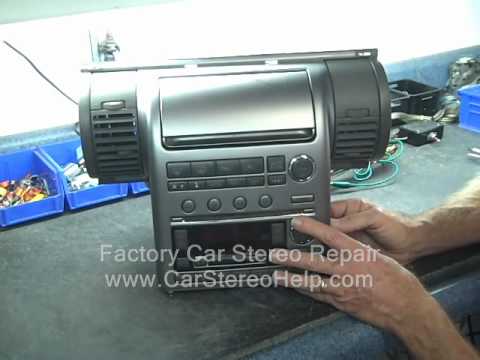 Infiniti G35 Audio Finisher and Car Stereo II and Repair