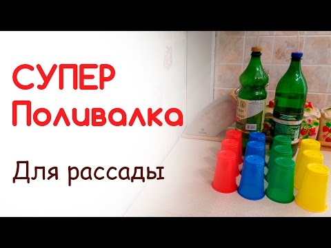 Как из пластиковой бутылки сделать поливалку для цветов Как из пластиковой бутылки сделать поливалку для цветов
