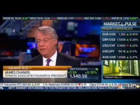 jim chanos - Famed short-seller Jim Chanos discusses the Chinese Real-Estate market, particularly the inability of market to maintain its torpid pace and the larger ramif...