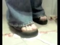 Crushing with black Buffalo Sandals Crushing with black Buffalo Sandals