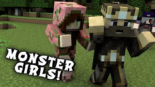 Minecraft Mods - MONSTER GIRLS MOD (Crazy Girlfriend, Hostile Female Mobs, Boobs Mod)