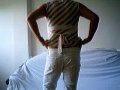 Boots, white jeans and Thong!(Crossdresser) Boots, white jeans and Thong!(Crossdresser)