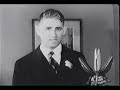 A man who can imitate a xylophone with his bare hands demonstrates the machine that allows him to do it faster.