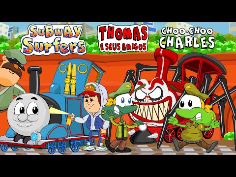 Sapo Brothers em Subway Surfers com o trenzinho Thomas contra Choo-Choo  Charles – Sapo Brothers