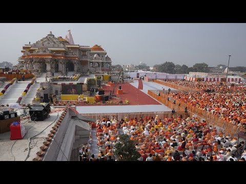 Indien: Umstritten - Hindu-Tempel mit blutiger Geschichte auf den Ruinen einer Moschee in Ayodhya eingeweiht