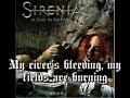 Sirenia - Lithium And A Lover (with lyrics)