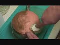 Cleaning copper pot (oil lift) new cleaner