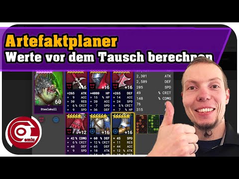 Spare Silber mit dem Artefaktplaner von RAIDbro! | RAID Shadow Legends | Ocomic