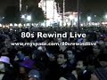 80s rewind at universal city walk new years eve 2009, los angeles 80s tribute band