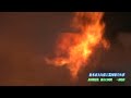 松本市 大久保工業団地 火災一部始終 2012.07.11 火災