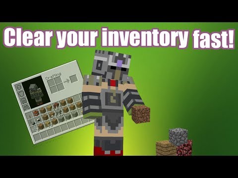 how to quickly move items in minecraft pc