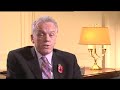 northern ireland first minister, the dup's peter robinson, interviewed by noel thompson. bbc ni hearts and minds 30/10/08