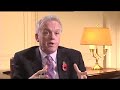 northern ireland first minister, the dup's peter robinson, interviewed by noel thompson. bbc ni hearts and minds 30/10/08