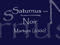 Saturnus ? Noir