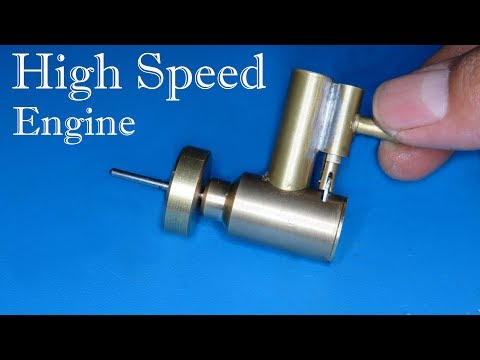 How to make a super high speed and very small air engine