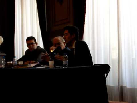Ignasi Moreta parla del pensament religiós de Joan Maragall en una trobada amb Jordi Pujol