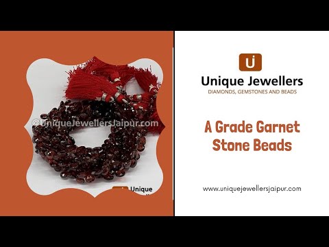A Grade Garnet Stone Beads