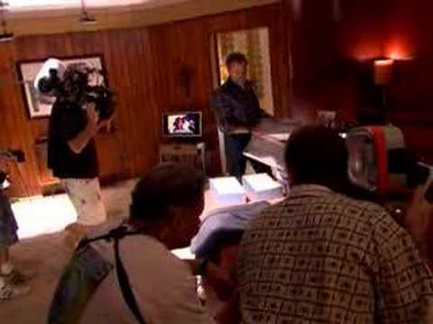 Behind the Scenes of a 24 Season 6 shot with Gregory Itzin