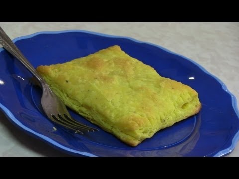Aloo Puffs Recipe Video - Potato Puff Pastry Sandwich by Bhavna