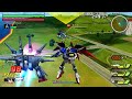 Gundam VS Gundam Protable - Destiny VS ZZ(Kit) XLink.avi