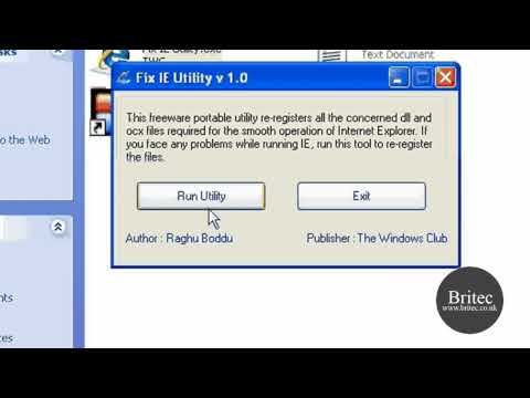 how to repair ie 10