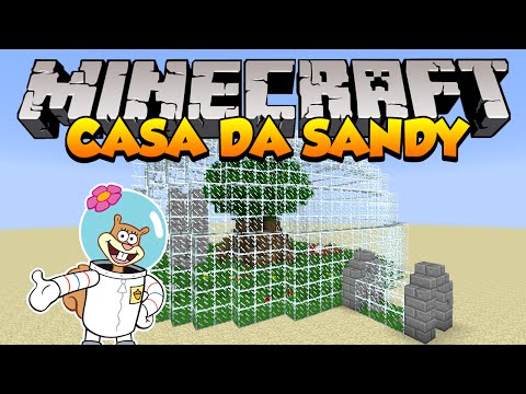 Minecraft: Como construir a Casa da Sandy (Bob Esponja)