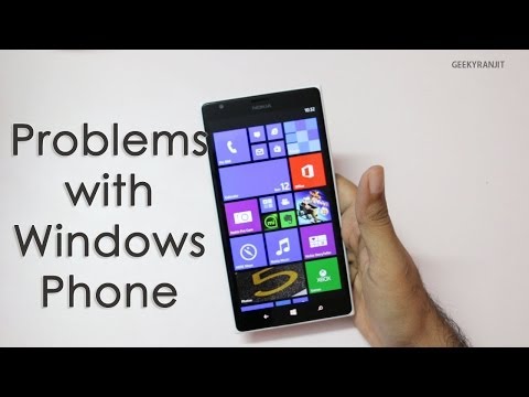 Problems & Issues with Windows Phone