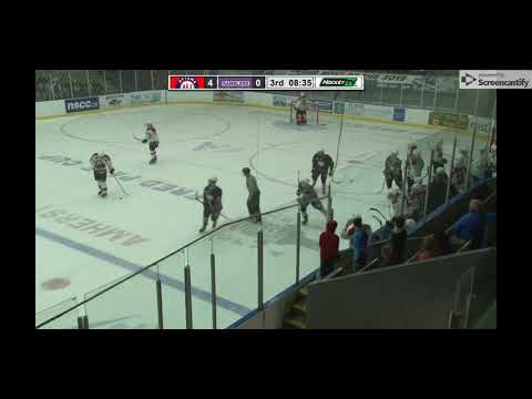 Ramblers first goal of the Fred Page Cup by Jacob Melanson