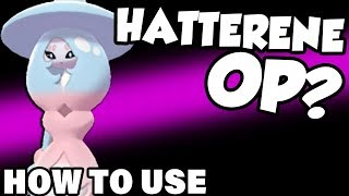 HATTERENE HAS MAGIC BOUNCE! How To Use Hatterene - Pokemon Sword and Shield Hatterene Moveset by Verlisify