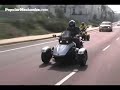 Three-Wheeled Motorcycle Test Drive