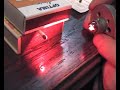 DVD burning laser ingnites match DVD burning laser ingnites match