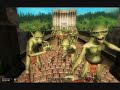 oblivion   300 spartan armour and goblin battle