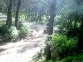 maman alice sur un quad