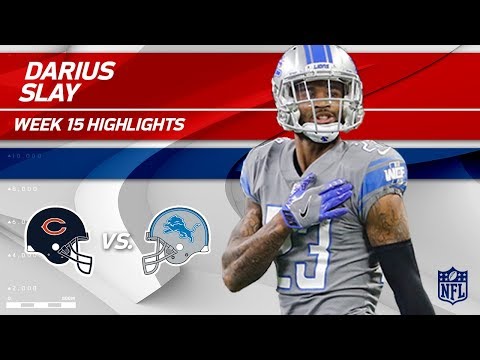 Video: Darius Slay Snags 2 Picks vs. Chicago! | Bears vs. Lions | Wk 15 Player Highlights