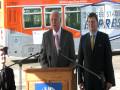Think Blue, Act Green -- New Dodger Stadium Express Bus Service