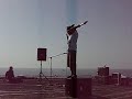 Shreddin on the USS Port Royal in the Persian Gulf