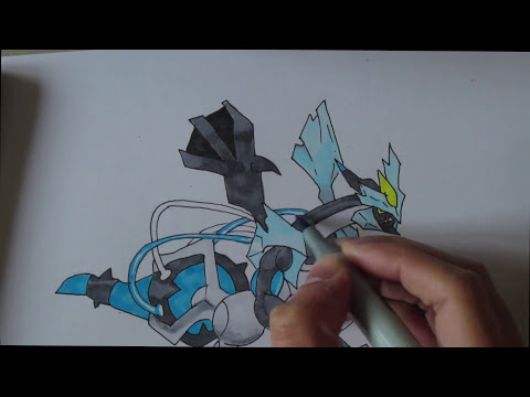 how to draw kyurem