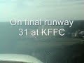 Cessna 172 Cross Country KMCN To KFFC And Back
