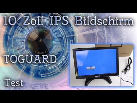 Test - Review - Toguard 10 Zoll IPS LED Bildschirm HDMI / 4K
