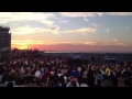 Waiting for Air Force One - President Obama's America Forward! Tour in Cleveland, Ohio