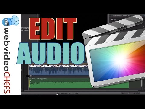 how to isolate audio in final cut pro