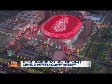 New Detroit Red Wings arena