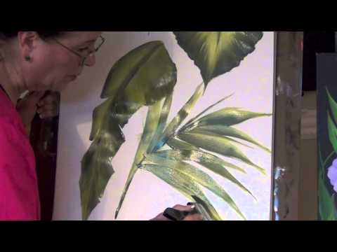 how to paint with a paint brush