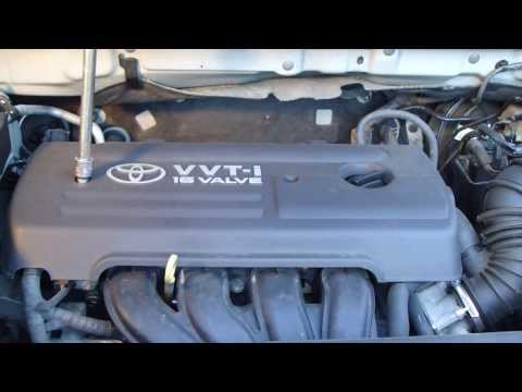 How to replace spark plugs Toyota Avensis. Years 2000 to 2009.