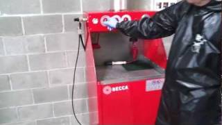 S700M Solvent Spray Gun Cleaner Workstation – Features