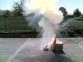 A Handmade Mini Rocket Went Wrong :)