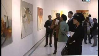Abdel Aziz Lourhraz Exposition  De PeintureTV 2M
