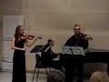Bach Double Violin Concerto, 1st movement